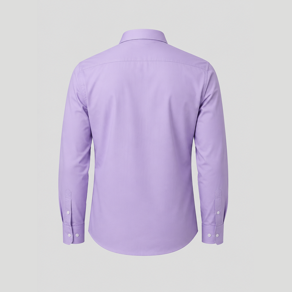 View 2 of Agric Business Male Shirt (Soft Violet)