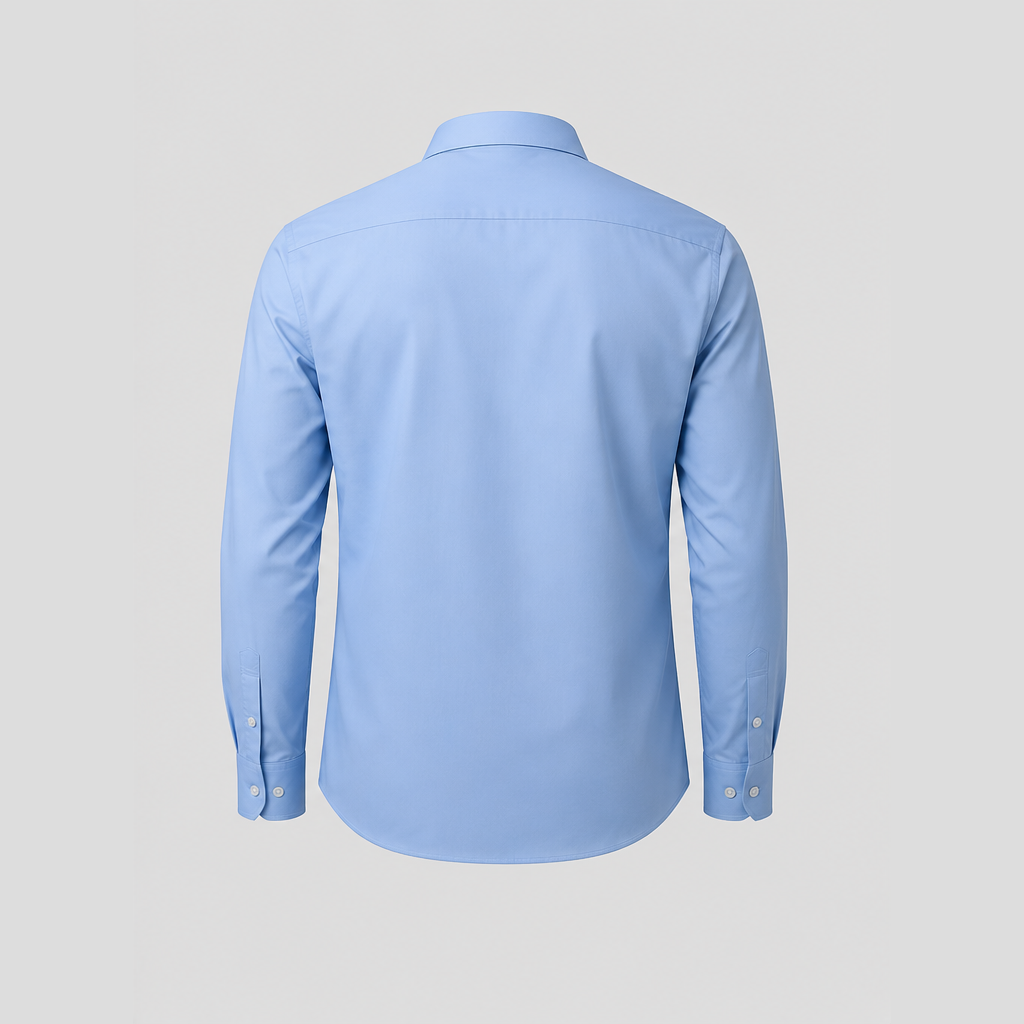 View 2 of Business Administration Male Shirt (Blue)
