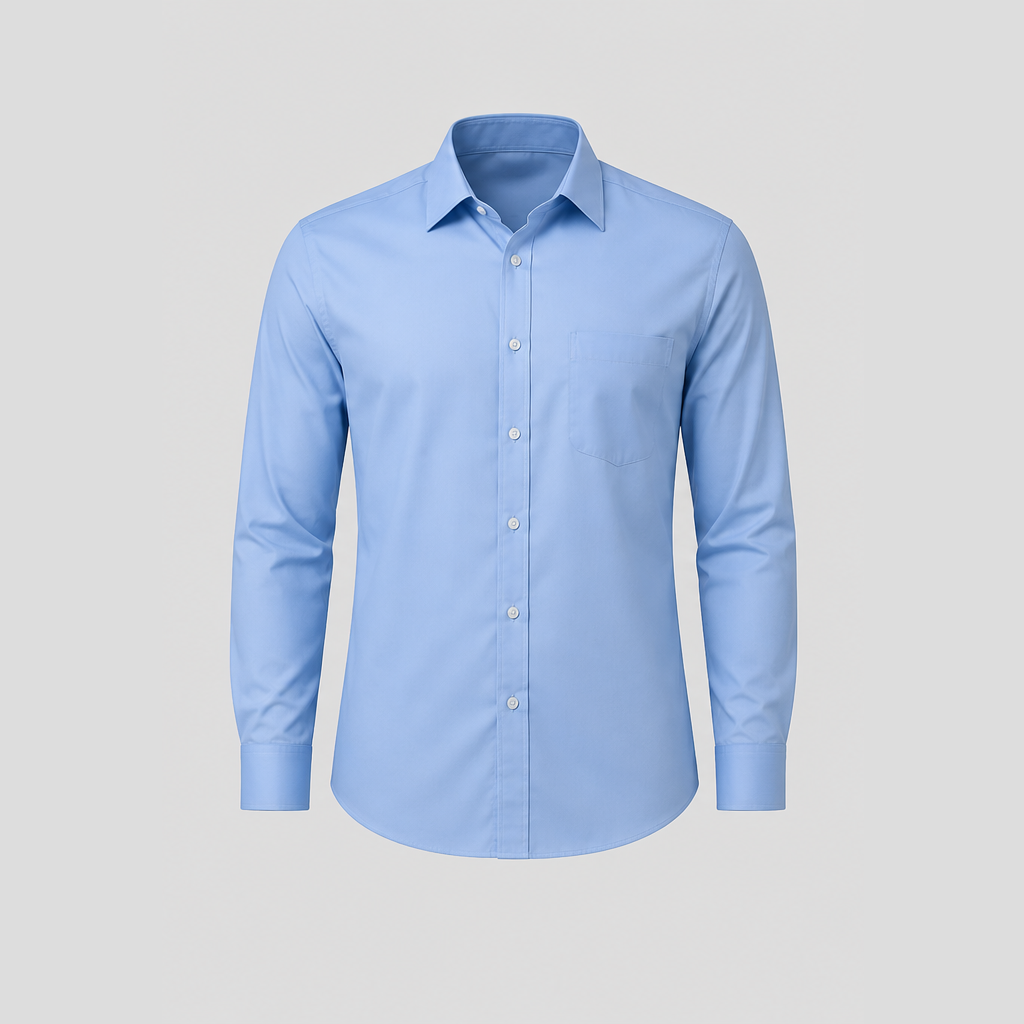 Business Administration Male Complete Dress Code (Blue Shirt & Black Trouser)