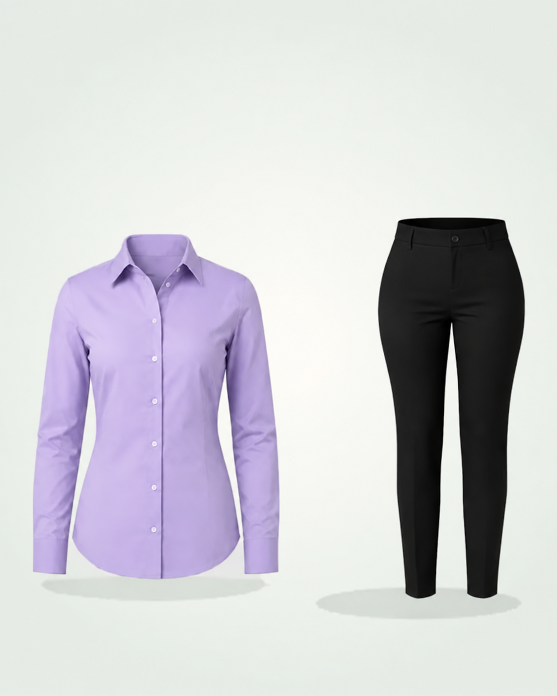 Agric Business Female Complete Dress Code (Soft Violet Shirt & Black Trouser)