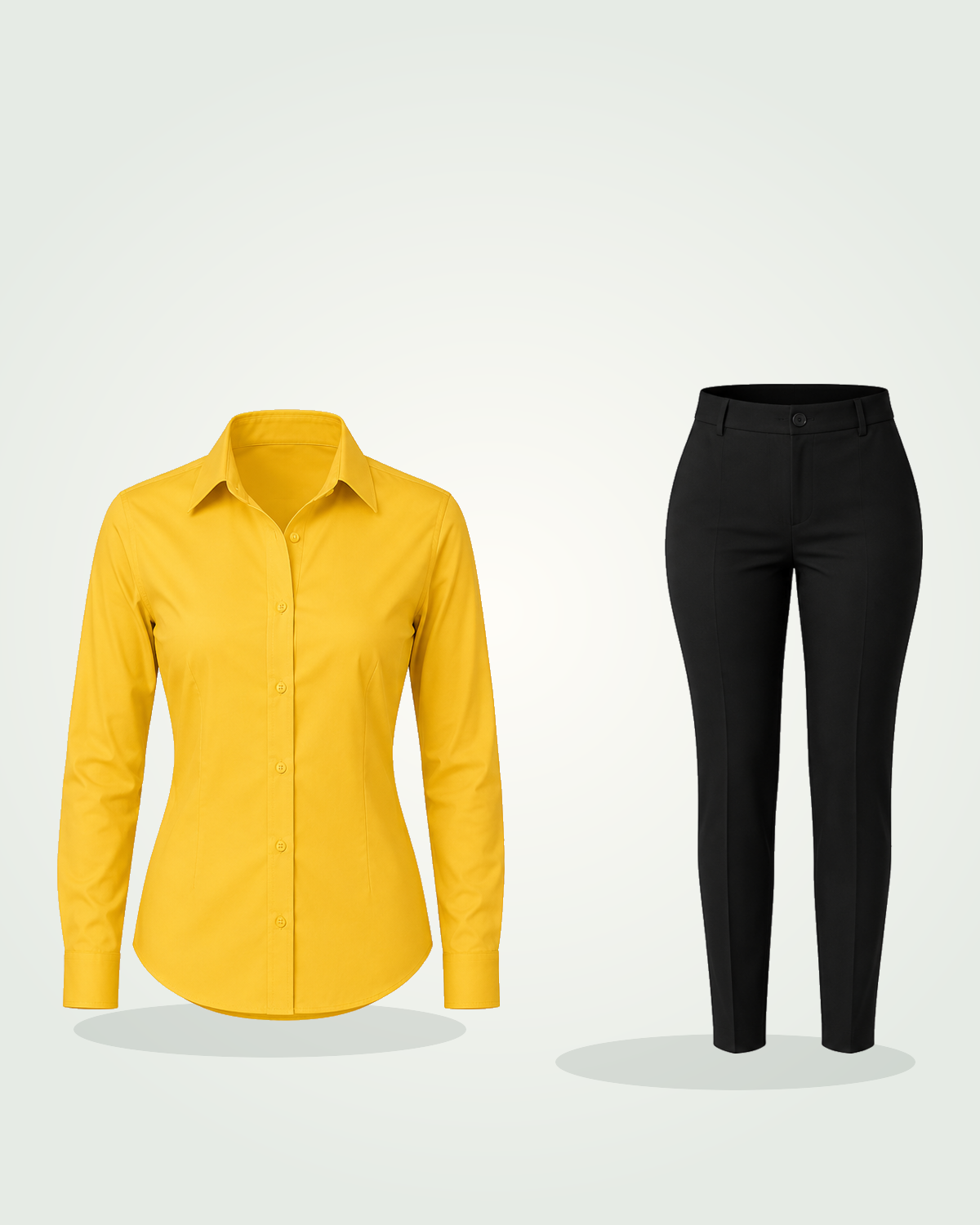 Packaging Technology Female Complete Dress Code (Yellow Shirt & Black Trouser)