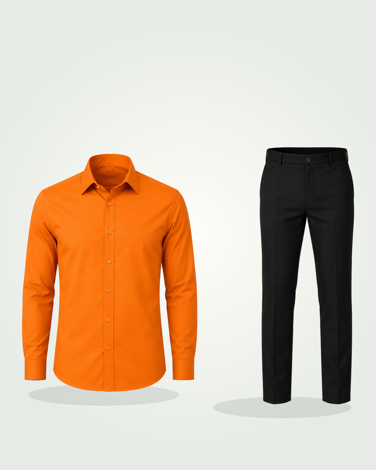 Publishing Studies Male Complete Dress Code (Orange Shirt & Black Trouser)