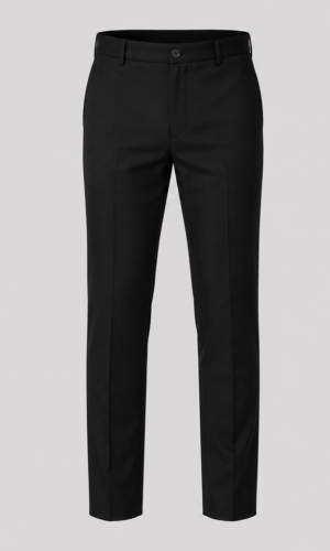 General Black Trouser - Front
